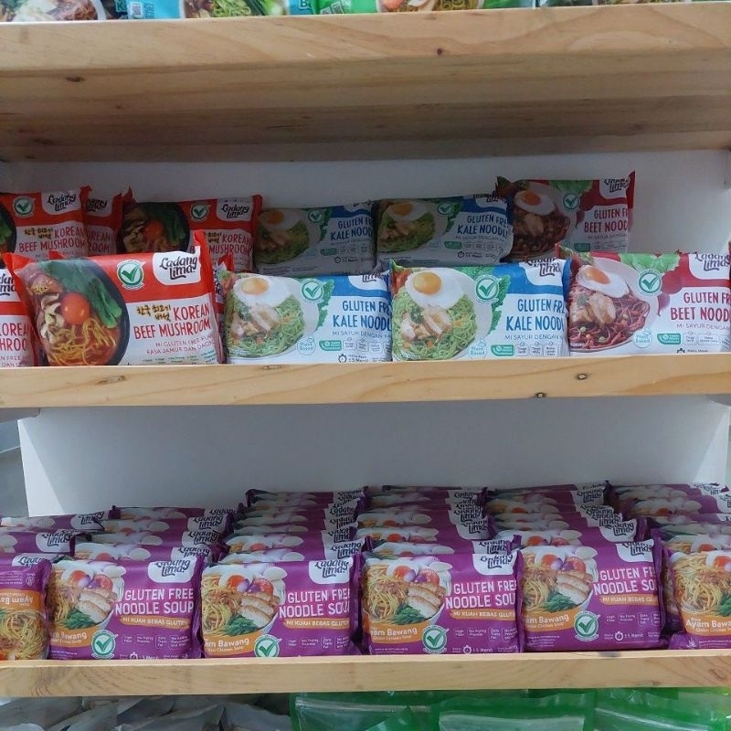 

Gluten Free Noodle (Mie Sehat Bebas Gluten Anak) Ladang Lima | Mie Sayur, Mie Kuah