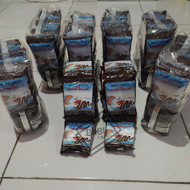 

1 Pack Coffee Liong Bulan Plus Gula 28gr - 2 Renceng Isi 20 Pcs - Kopi Khas Bogor