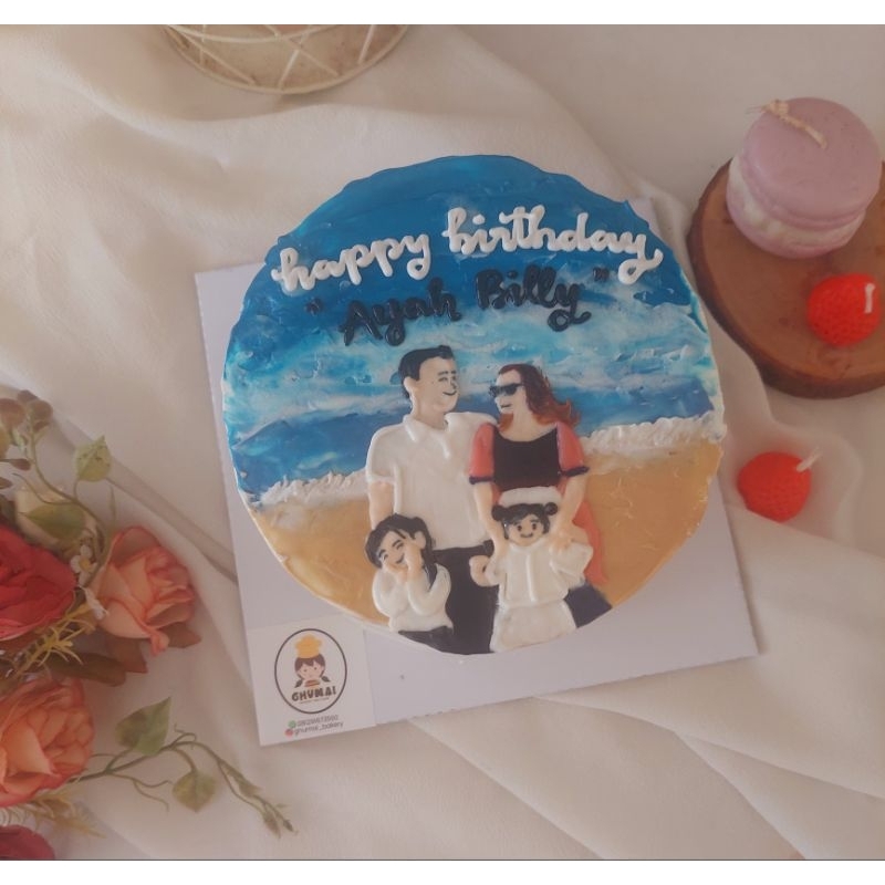 Korean Cake Bogor / Custom Cake