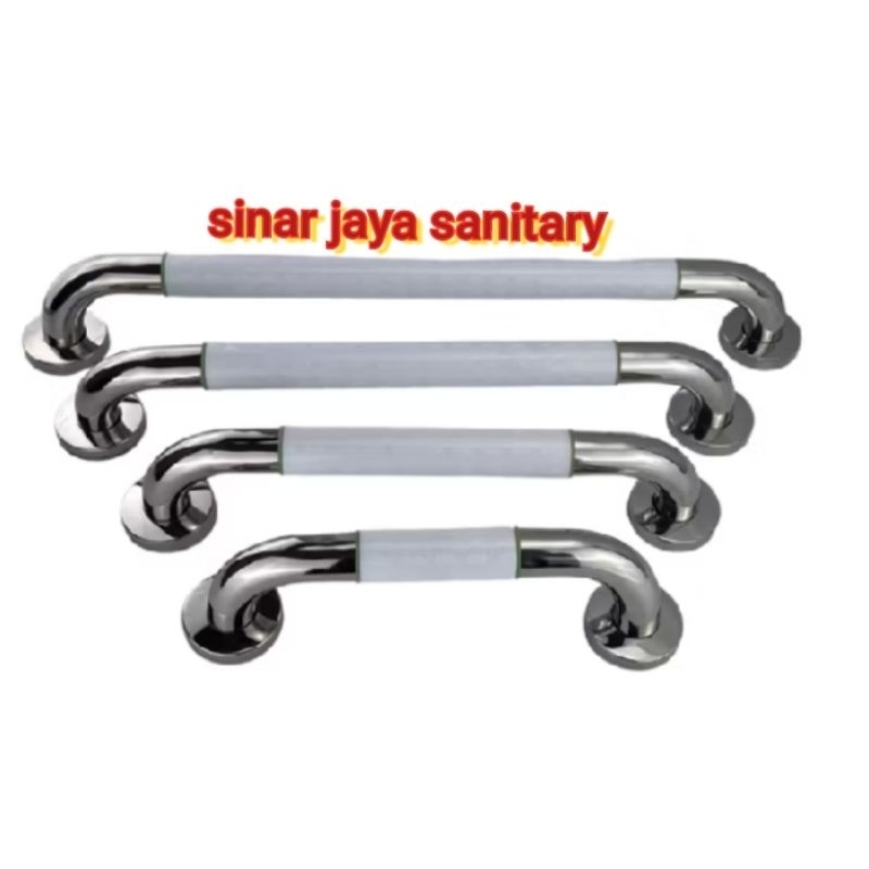 Grab bar anti slip 50cm stainless stell / Grab bar Lansia kamar mandi / Pegangan anti slip 50cm
