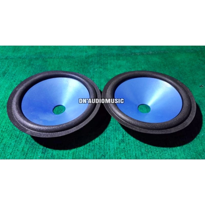 DAUN SPEAKER/KERTAS SPEAKER 5,5INCH WOFER BIRU BAGUS