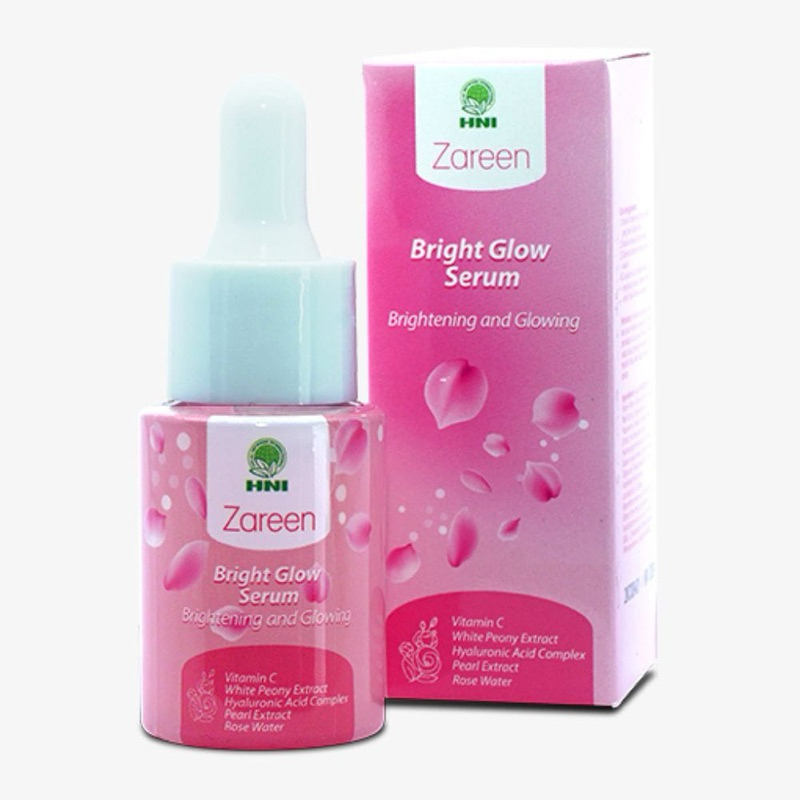 Zareen Bright Glow Serum HNI | Diskon ditambah Facial Wash