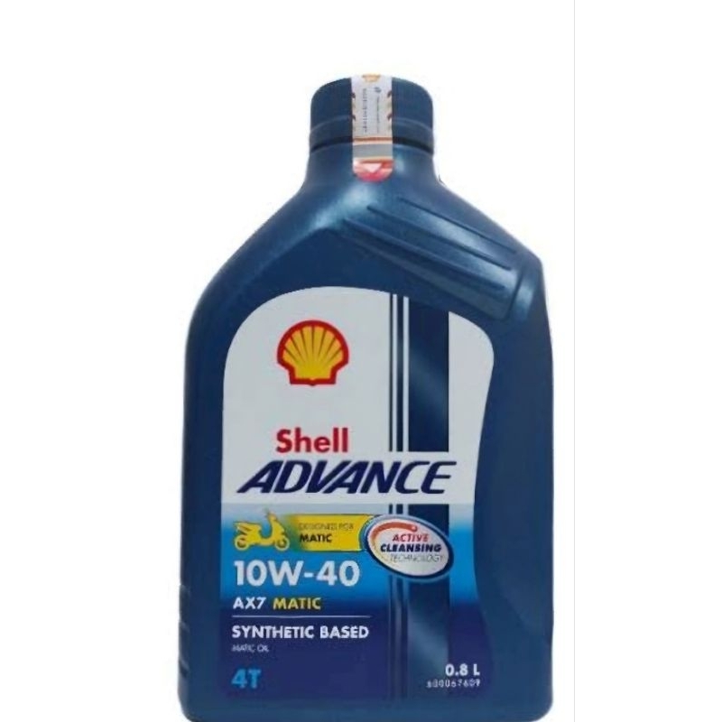 

Shell advance scooter matic AX7 10W30 800 ML