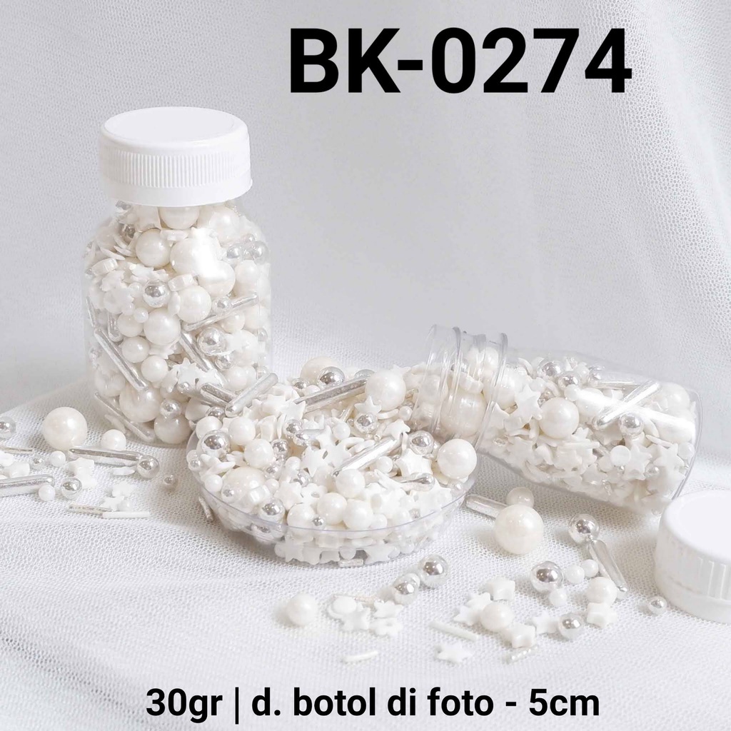 

Hemat 2 Produk Sprinkles sprinkle springkel 3gr putih perak mutiara hatigrosir murah sprinkles cake dekorasi mutiara trimit decoration story sprinklestory sprinklesstory sprinkle story A75