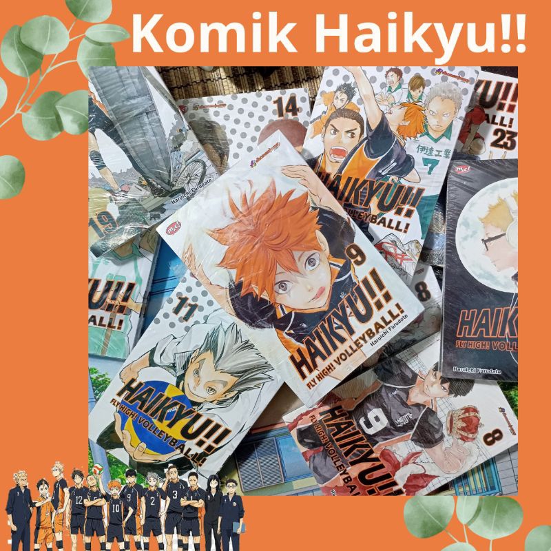 Komik Haikyuu New ORIGINAL SEGEL