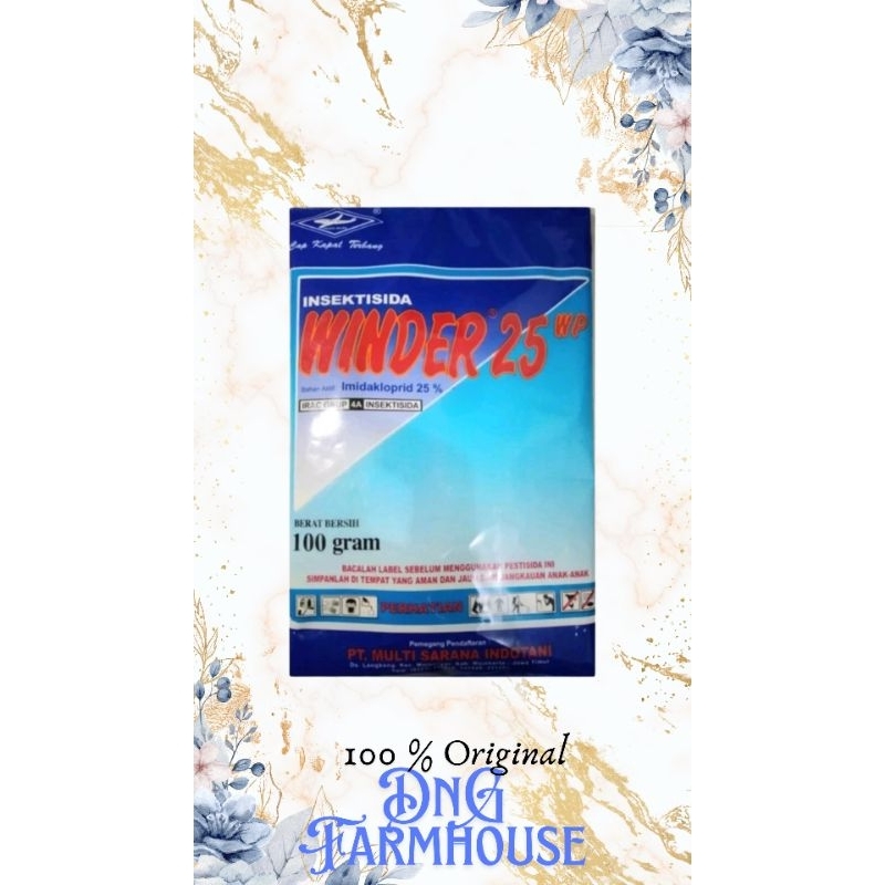 OBAT INSEKTISIDA WINDER 25 WP
