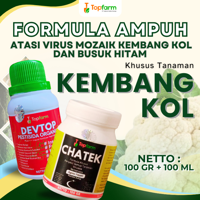 Terlaris Pestisida Topfarm / Obat Hama Ulat Kembang Kol / Obat Hama Ulat Kol / Obat Racun Ulat Kol