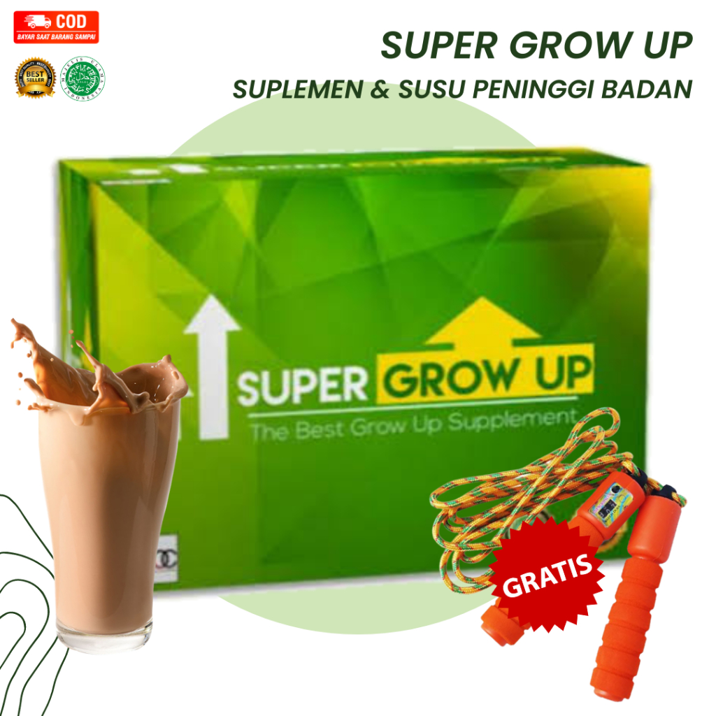 BISA COD Peninggi Badan Rekomendasi Tinggiin Badan Naik 15 Cm Bukan Merk Dr O Boney & S Grow