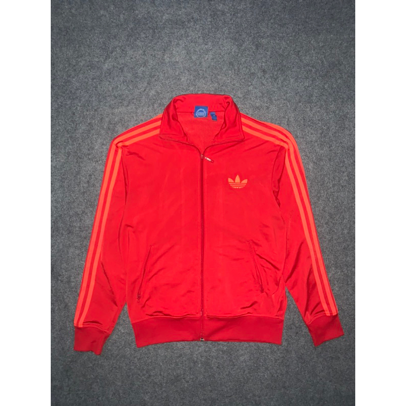 tracktop adidas firebird red