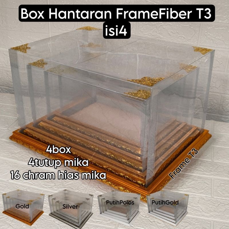 

Box Seserahan Hantaran FrameFiber T3 isi 4