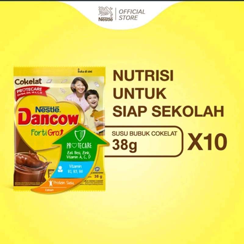 

Nestle Dancow Fortigrow Coklat 38Gram Renceng