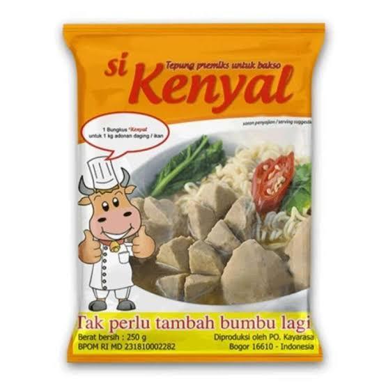 

Sikenyal 250gram Tepung Premiks Komplit untuk Adonan Bakso
