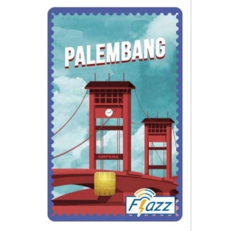 FLAZZ BCA GEN 2 ASLI BUKAN CUSTOM EDISI KOTA PALEMBANG