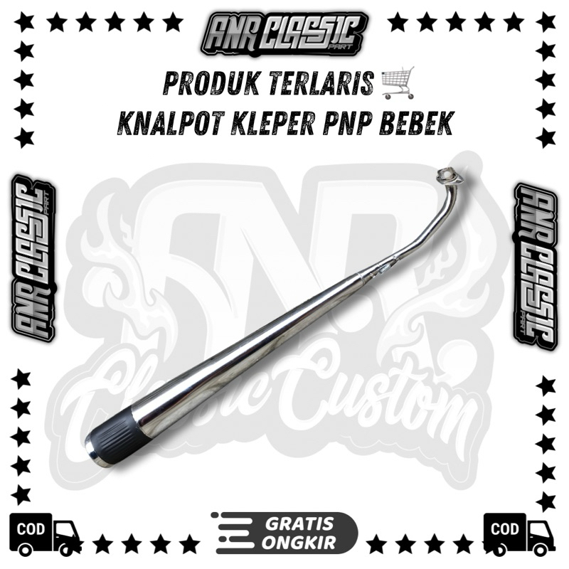 KNALPOT KLEPER NALPOT KLEPER PNP HONDA ASTREA GRAND LEGENDA ASTREA PRIMA STAR HONDA WIN
