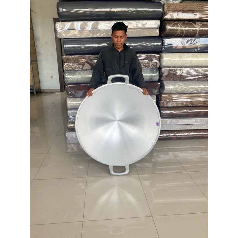 Wajan Super Jumbo Diameter 1 meter Wajan Alumunium Besi cor Suryamas