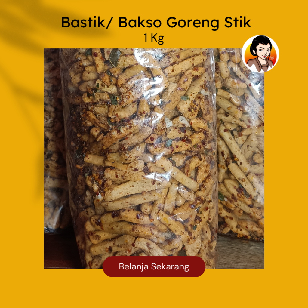 

BASTIK/ BAKSO GORENG STIK/ BASRENG/ BAKSO GORENG/ CAMILAN MAK'E/ CEMILAN BASRENG ASIN & PEDAS/ JAJANAN PEDAS/ SNACK KERING/ SNACK KILOAN