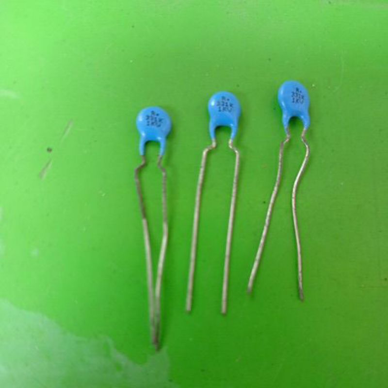 kapasitor keramik 331K 1KV ceramic 331K-1KV