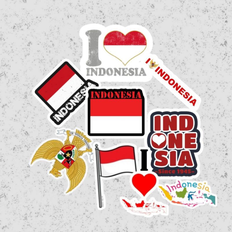 

sticker HYPEBEAST BENDERA INDONESIA untuk laptop, hp, kulkas, helm dll{01}
