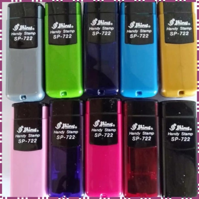 

STEMPEL NAMA|DOKTER|BIDAN | PERAWAT | KANTOR | SHINY SP-722 NEW SERIES - Hitam Trendi