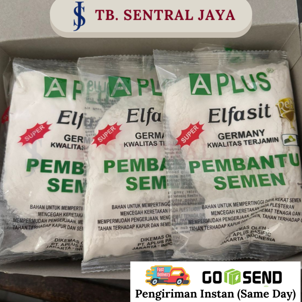 Elfasit Aplus Pembantu Semen 50g/Perekat Semen/Obat Pembantu Semen