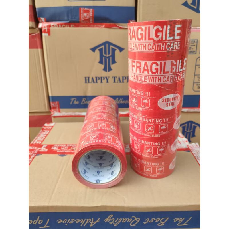 

6pcs LAKBAN FRAGILE UK 48MM X 100 YARD