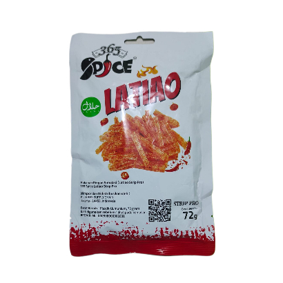 

Latiao Halal Cemilan Latiao Premium 72 Gram Pedas Spicy Vegetarian Gluten Latio Terlaris Promo