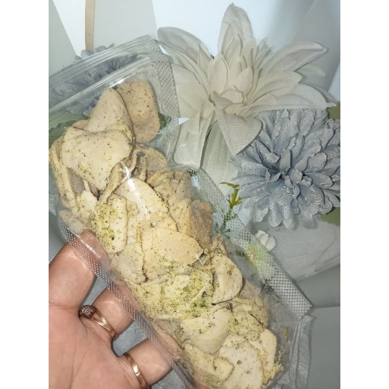 

basreng viral pedes saun jeruk tipis crunchy 500grm