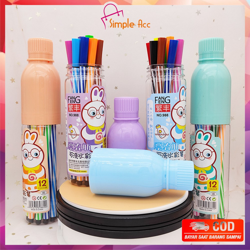 

DO-A63 Spidol Warna Warni Alat Lukis Marker Pen Spidol Warna Alat Tulis Anak / Spidol Marker Warna Pena Kuas Menggambar Kerajinan Alat Tulis Kantor Sekolah