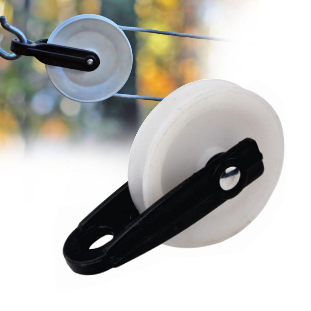 10 Pcs Roda Katrol Bahan Plastik Plastic Pulley Wheel Mini Gear Motor Wheels Diy Toy 2*9.3Mm