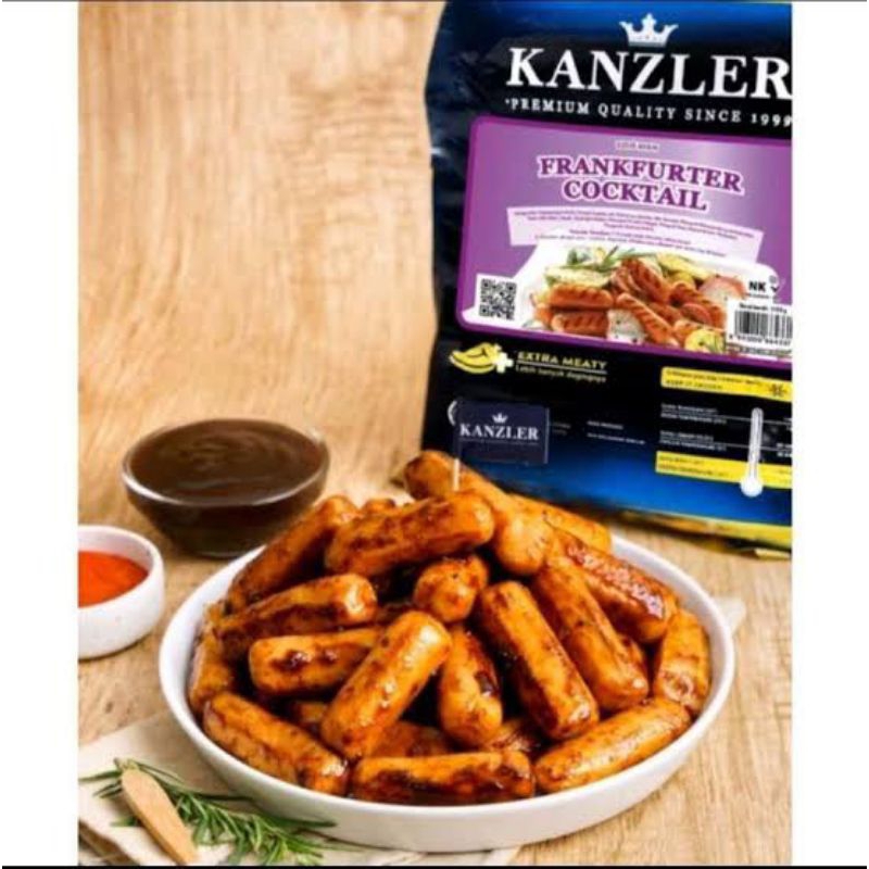 

KANZLER sosis sapi cocktail. 250g