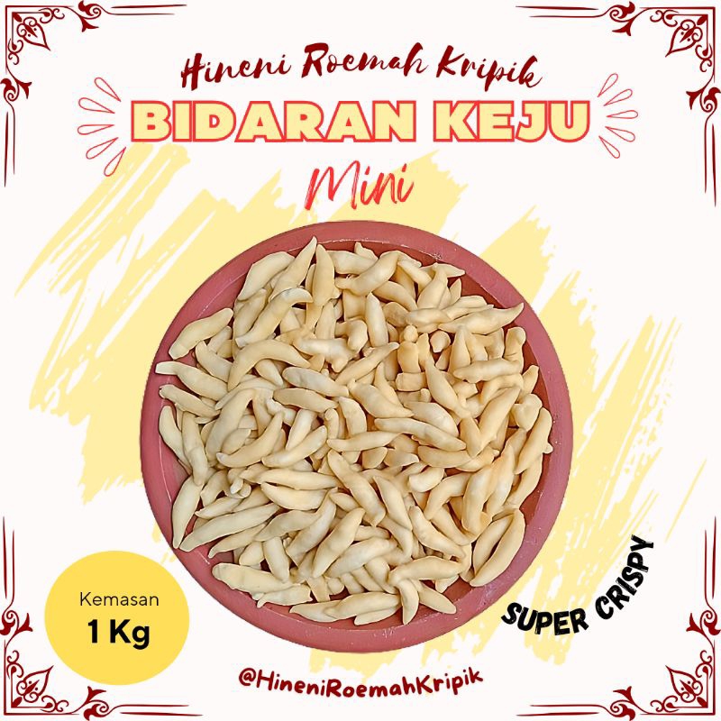 

1kg Bidaran keju Telor Gabus Keju Widaran Keju Snack Gurih Rasa Keju Premium