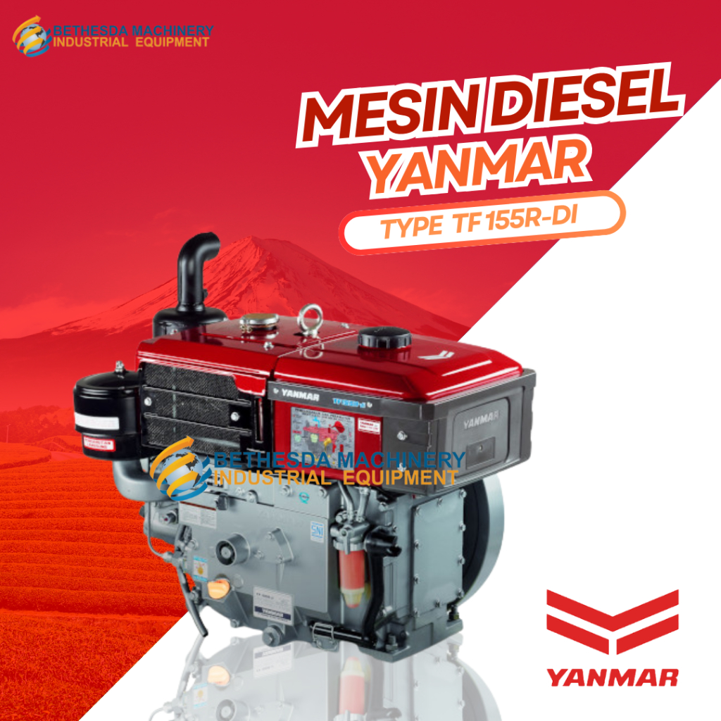 Diesel Engine Yanmar TF 155 R 15.5 HP / 15.5 PK Mesin Pengerak