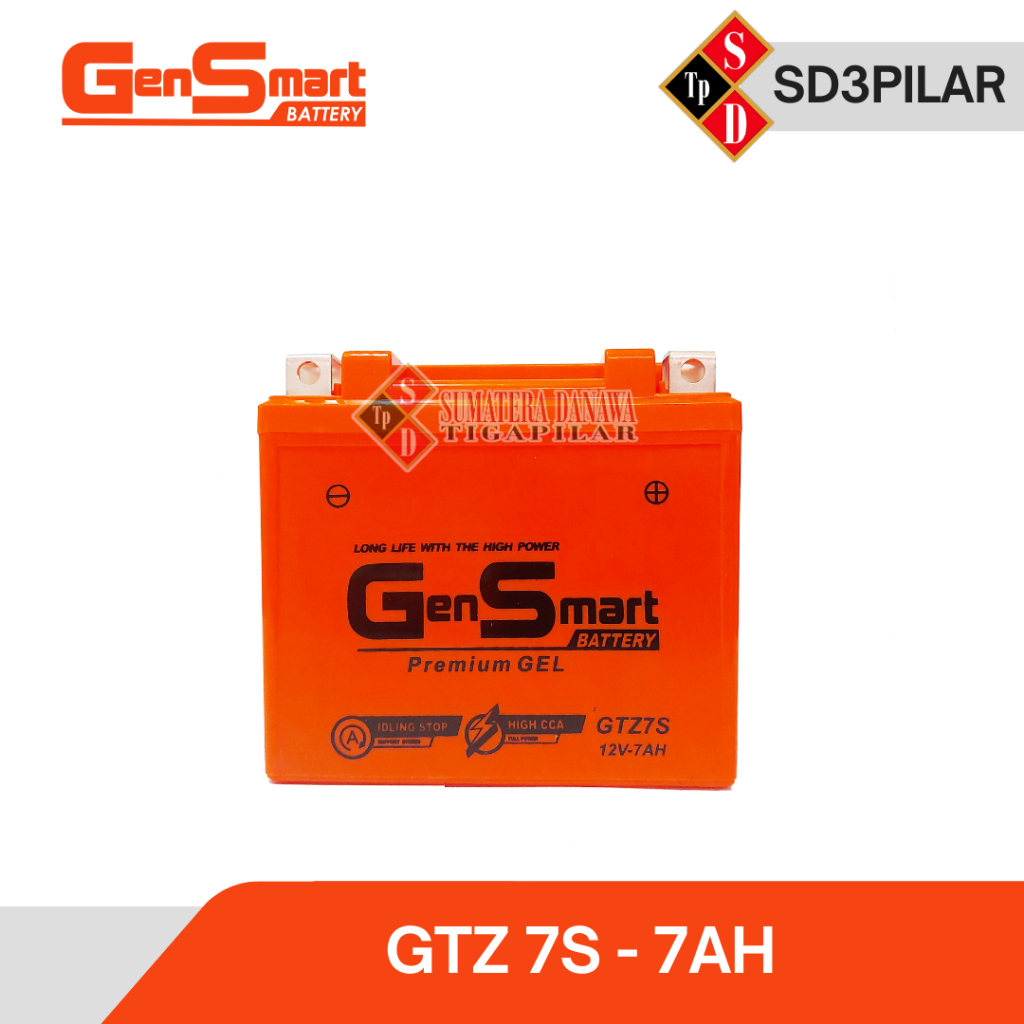 Aki Motor Gen Smart Gtz7S (7Ah)