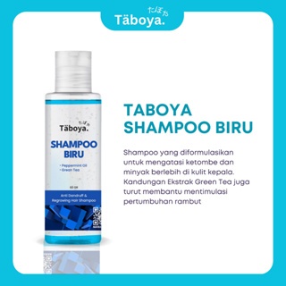 Taboya Shampoo Biru - Atasi permasalahan rambut