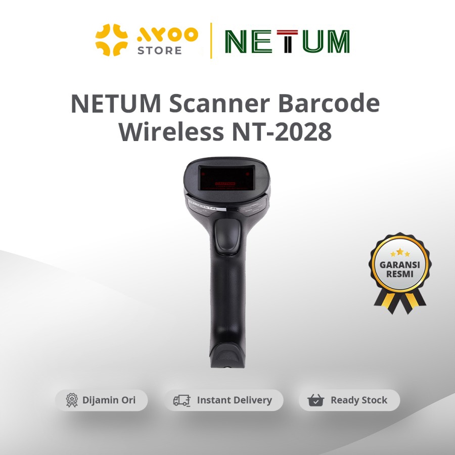 NETUM Scanner Barcode Wireless NT-2028