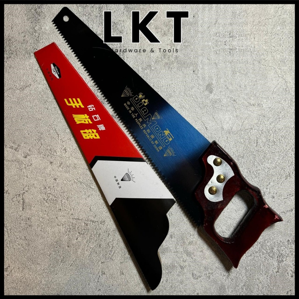 DIAMOND Gergaji Tangan Gagang Kayu 14 - 20 Inch Acak - Handsaw