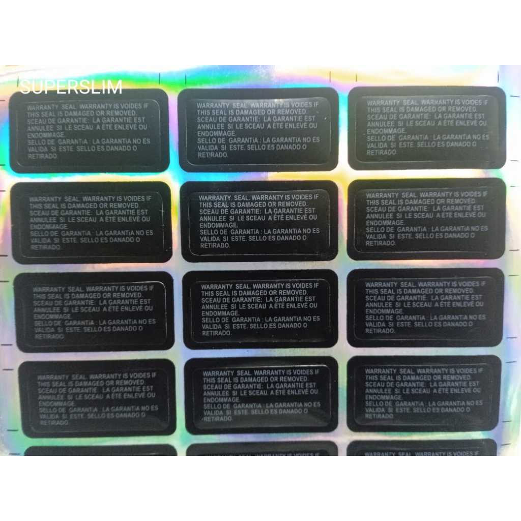 SEGEL VOID MESIN PS3 SLIM & SUPER SLIM - STICKER VOID PS3 - SEGEL VOID PS3