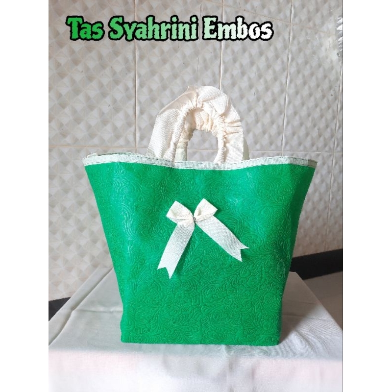 

Tas Hajatan Pita Syahrini Embos (1 Lusin / 12pcs)