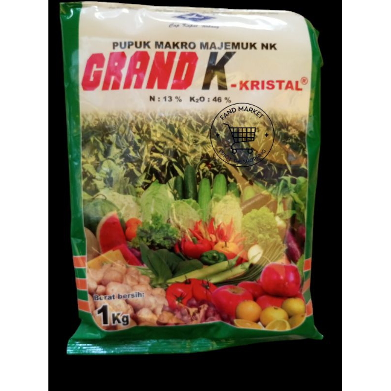 Pupuk makro NK grand K-kristal - 1kg