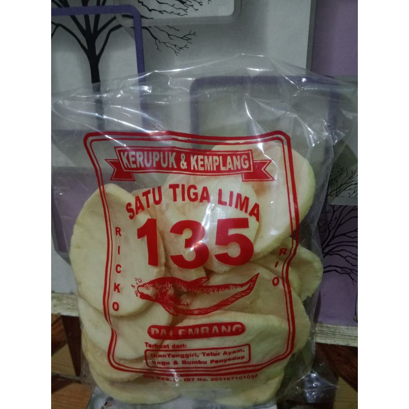 

kerupuk ikan kemplang besar gurih dan renyah