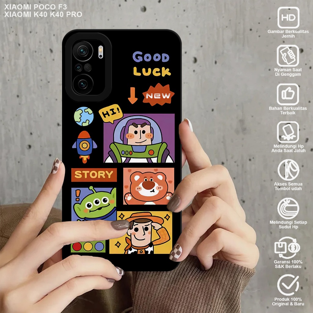 CASE XIAOMI POCO F3 - Casing Hp Xiaomi Poco F3 Motif TOY STORY - Case Hp Xiaomi Poco F3 - Casing Xia