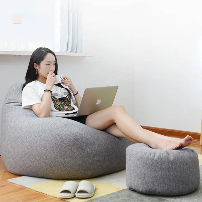 Beanbean Bag Cover 100X120Cm Cover Sofa Bean Bag Sarung Bean Bag Bean Bag Cover Only