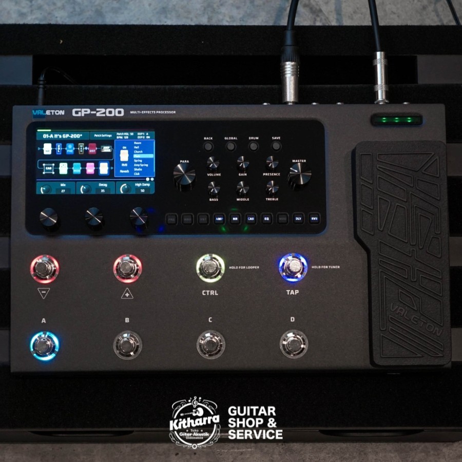 Valeton GP200 | GP200LT | GP200JR | GP200R | GP200X Multi Effects Processor