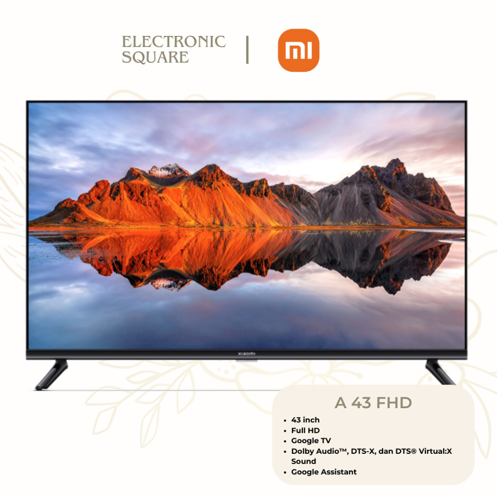 LED TV XIAOMI 43 Inch A 43 FHD Full HD Google TV