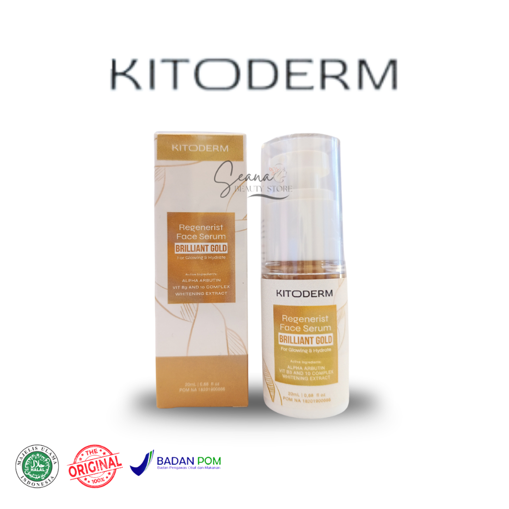 Kitoderm Regenerist Face Serum Brilliant Gold