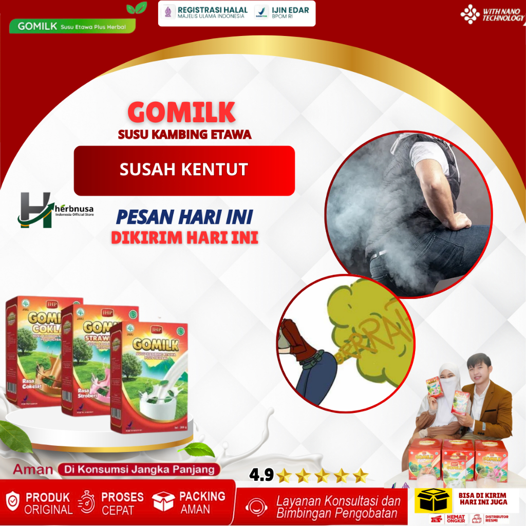 

Gomilk Susu Kambing Etawa Plus Herbal Susu Susah Buang Angin Susah Kentut Susah BAB Susah Buang Gas Perut Kembung Tidak Bisa Kentut Supaya Bisa Kentut Agar Kentut Lancar Sembelit Dan BAB Pelancar Kentut Perut Kembung Dan Keras Agar Kentut Lancar