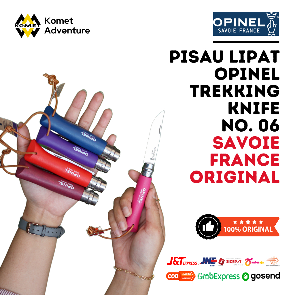 Pisau Lipat Opinel Trekking Knife No. 06 - Opinel Savoie France Original