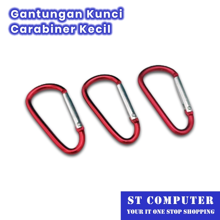 Gantungan Kunci Carabiner Kecil