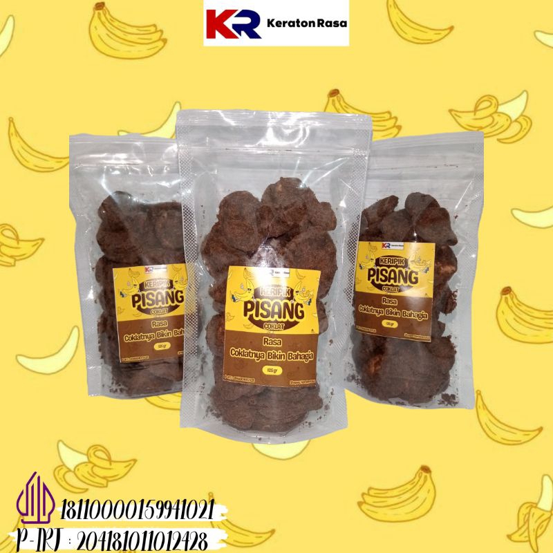 

Keripik Pisang Coklat Khas Lampung