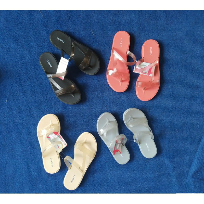 Sandal Luofu Dewasa/ Sandal Casual wanita/ Sandal Kekinian (D298)